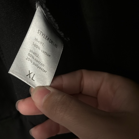 Fashion Nova Men’s black denim jacket size: XL - Picture 5 of 6